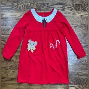 NWOT H&M Printed Jersey  Christmas Dress